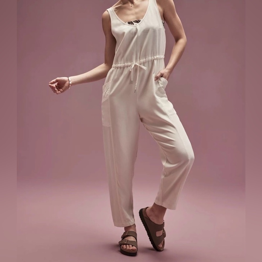 NWT CALIA by Carrie Underwood 100% Lyocell Relaxed Jumpsuit